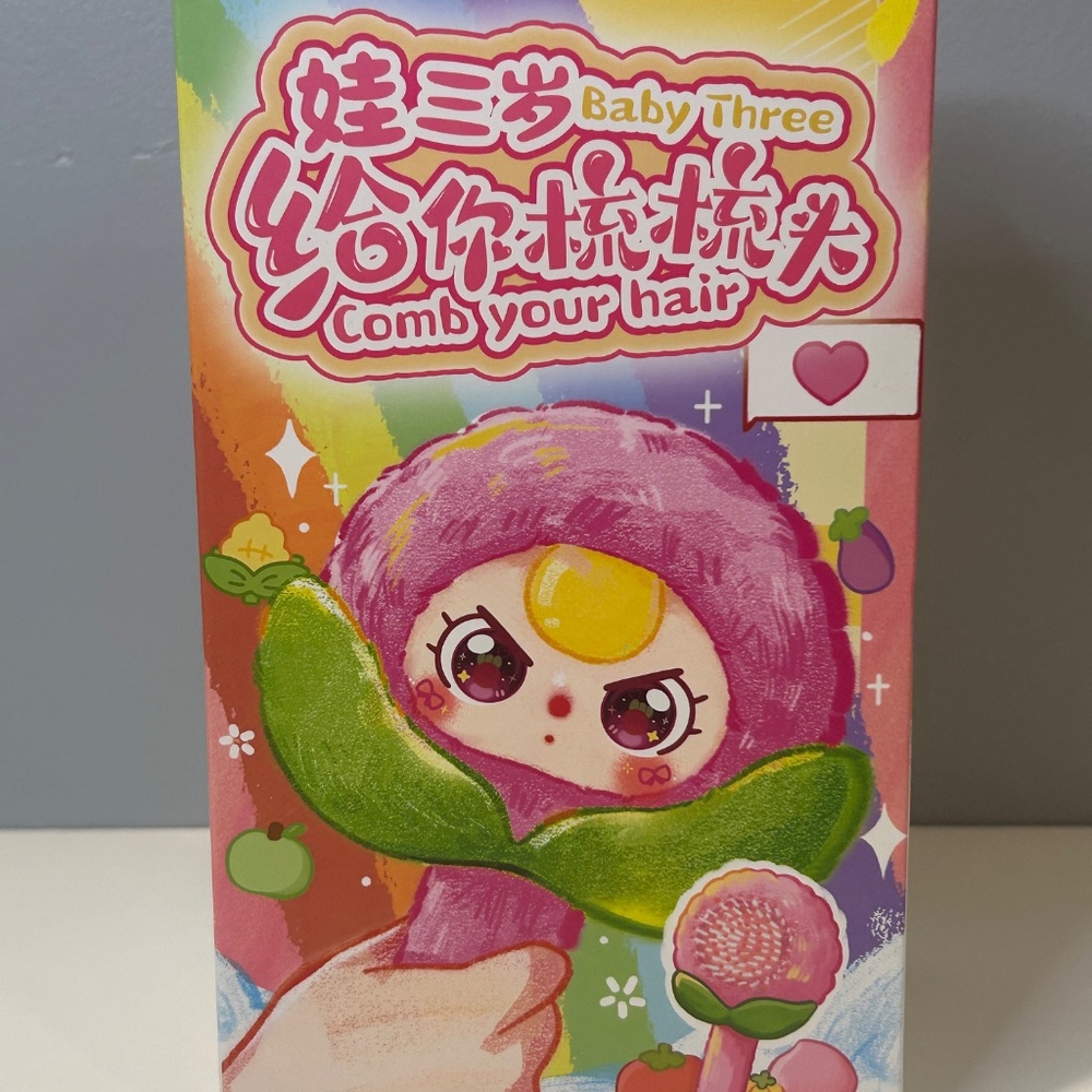 Baby Three – Comb Your Hair Plush Blind Box